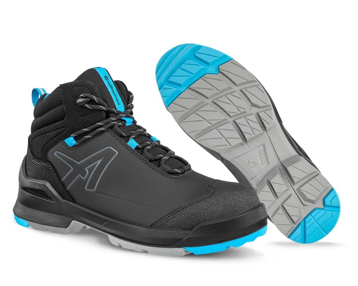 Albatros Taraval Black/Blue Low Sicherheitsstiefel S3L ESD 648040 – Bild 2