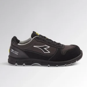 Diadora Run Text Low Sicherheitsschuhe S3L ESD Metallfrei Schwarz/Anthrazit 701.179896