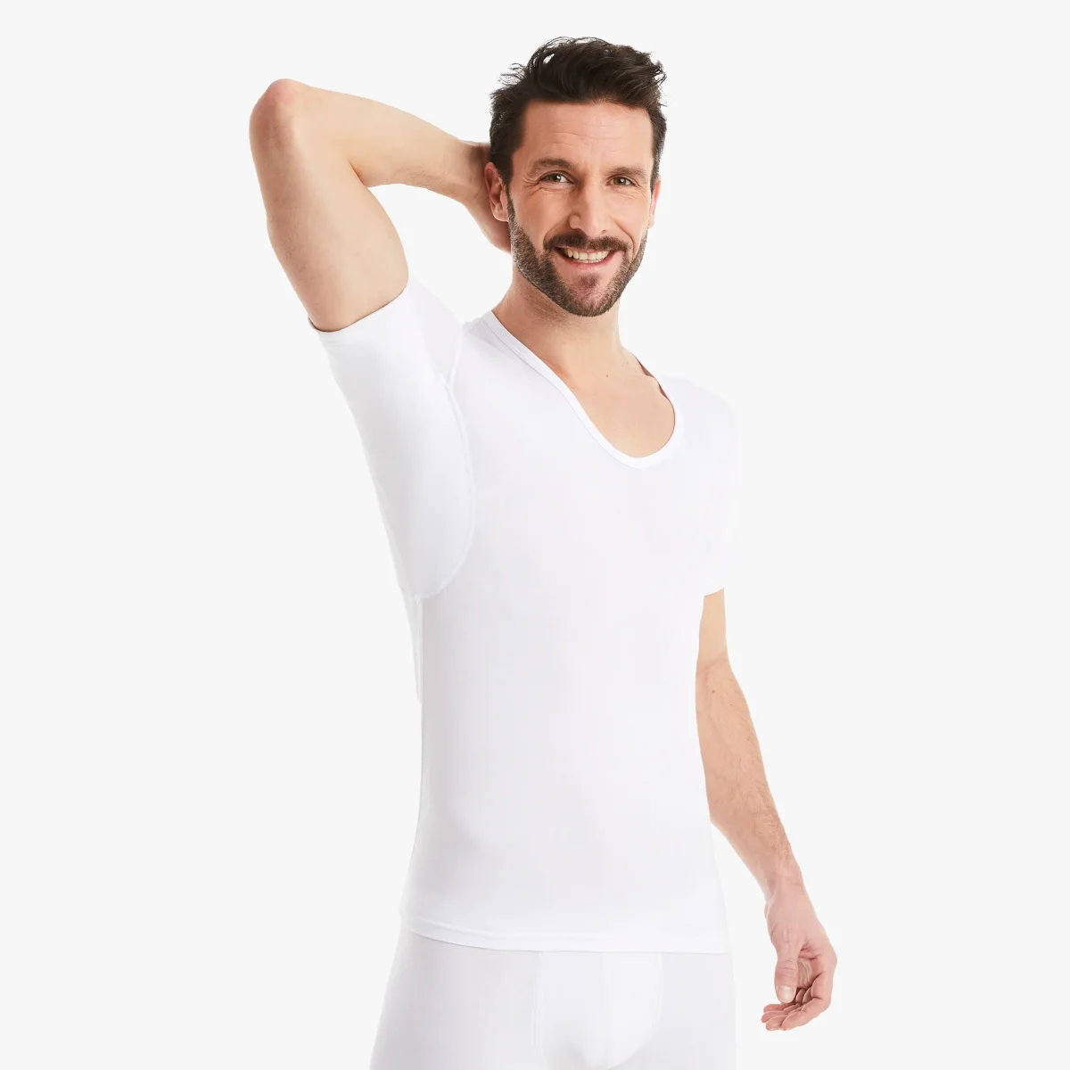 Anti-Schweiß Shirt V-Neck Classic – Bild 2