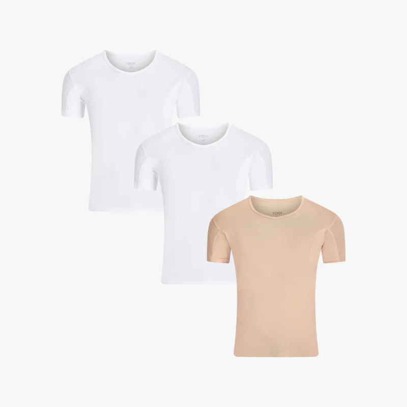 3er Pack Anti-Schweiß Shirt V-Neck Comfort – Bild 5