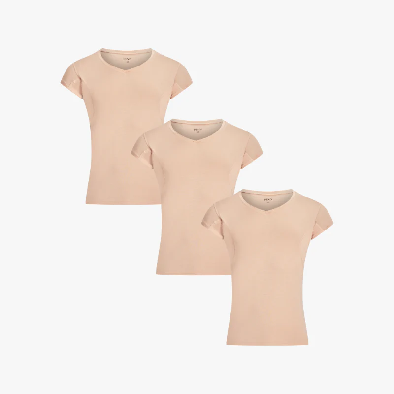 3er Pack Anti-Schweiß Shirt Extra-Kurzarm Classic – Bild 3