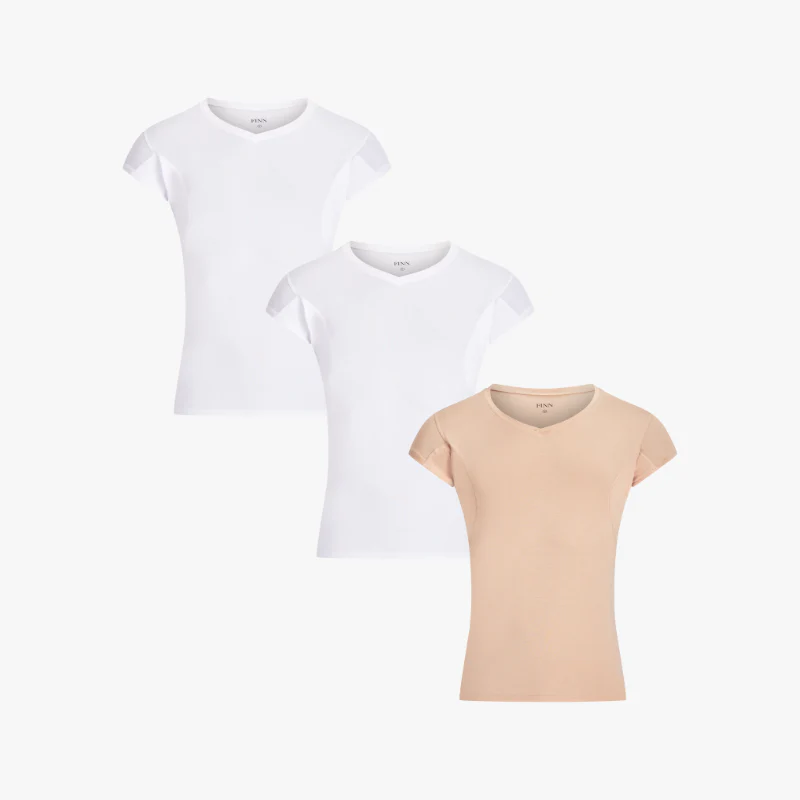 3er Pack Anti-Schweiß Shirt Extra-Kurzarm Classic – Bild 5