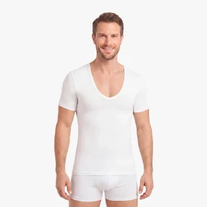 Anti-Schweiß Shirt Deep V-Neck