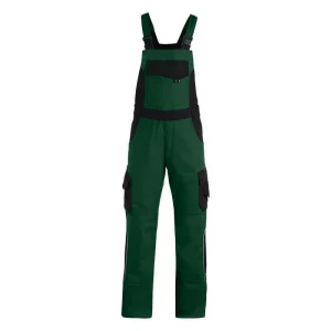 FHB Eckhard Latzhose Arbeitshose Twill Grün/Schwarz 130630