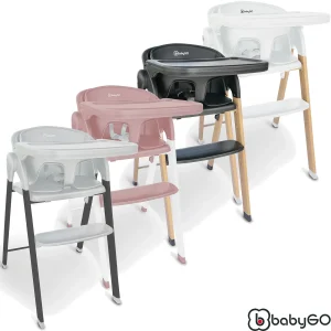 BabyGO Levels Kinderhochstuhl – Mitwachsender Hochstuhl