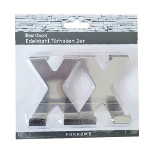 2x Türhaken Türgarderobe Kleiderhaken von Best Choice